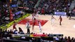 Dwight Howard Rejects KJ McDaniels But Foul is Called  Rockets vs Hawks  2016-17 NBA Season