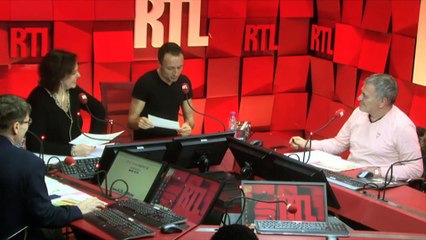 Bigard déclare sa flamme à Anne-Sophie Lapix