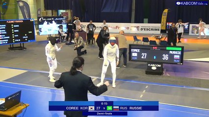 CdM FD St Maur - Demi-finale COREE vs RUSSIE