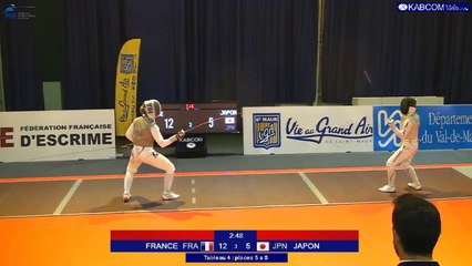 CdM FD St Maur -Match de classement FRANCE vs JAPON