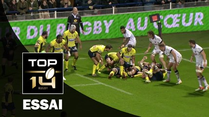 TOP 14 ‐ Essai Otar GIORGADZE (ASM) – Clermont-Grenoble – J10 – Saison 2016/2017