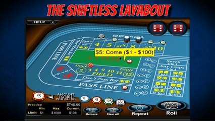 Craps System - The Shiftless Layabout How I won $80