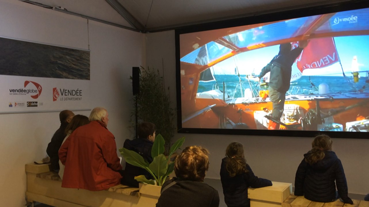 Départ du Vendée Globe place Napoléon