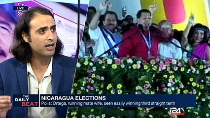 Nicaragua elections : Ortega, running mate wife, seen easily winning 3rd straght term