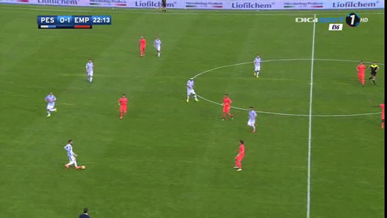 Manuel Pucciarelli Goal HD - Pescara 0-2 Empoli - 06-11-2016