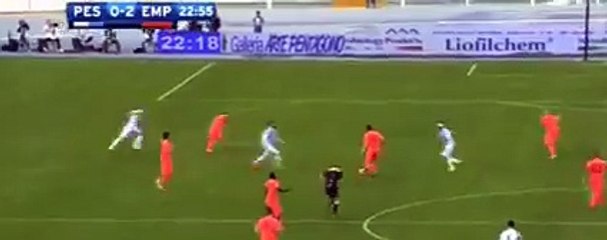 Manuel Pucciarelli Goal - Pescara vs Empoli 0-2 Serie A  06-11-2016