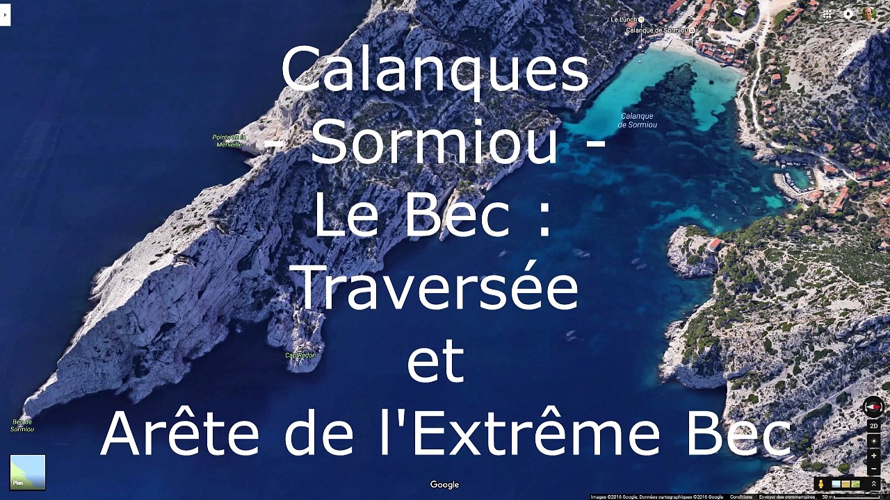 Grimpe dans les Calanques de Marseille Bec de Sormiou