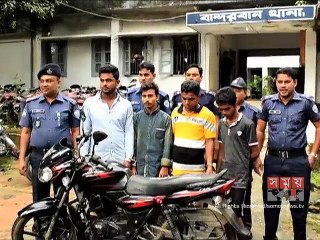 বান্দরবনে মোটরসাইকেল চোর চক্রের ৪ সদস্য গ্রেফতার