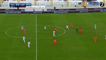 Massimo Maccarone Goal HD - Pescara 0-3 Empoli - 06.11.2016 HD