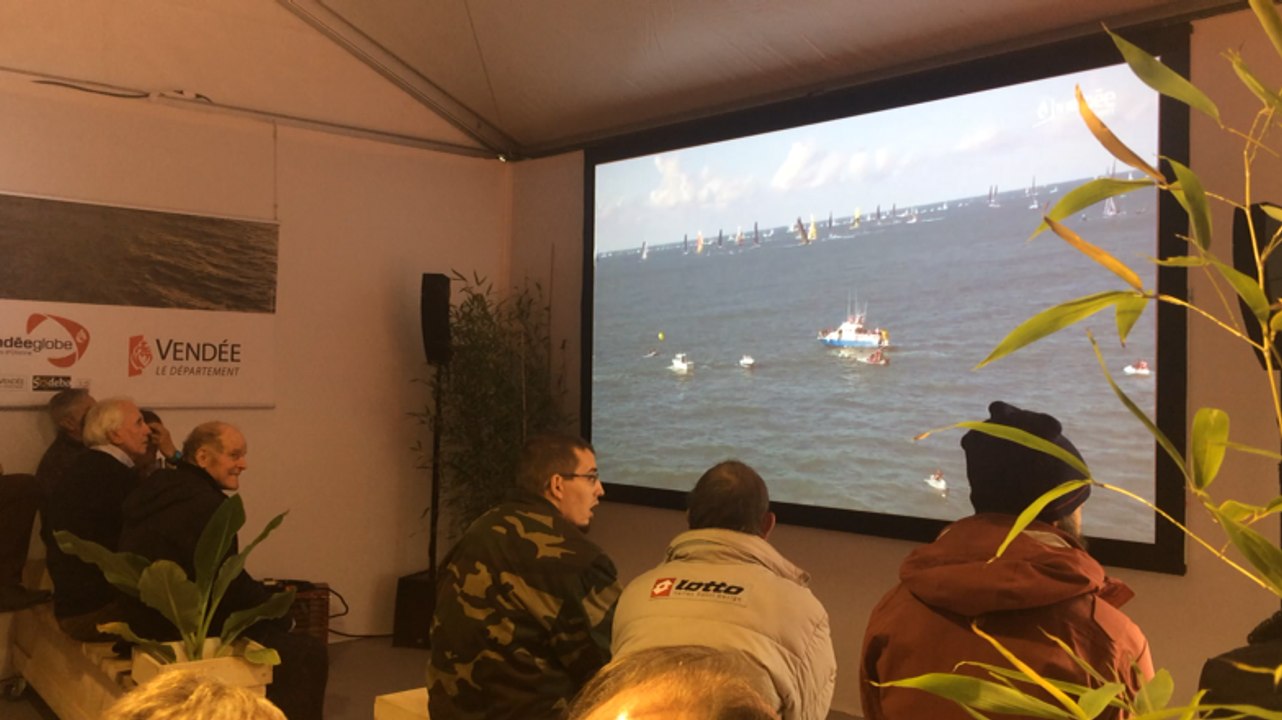 Départ du Vendée Globe à l'espace de La Roche