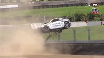 Scott Flips Over Fence 2016 Toyota 86 Racing Series Pukekohe Race 3