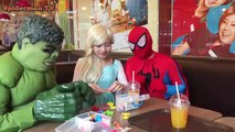 Pink Spidergirl Becomes Mermaids Elsa Mermaid Superman Gorilla Joker vs Hulk Fun Superhero Real Life
