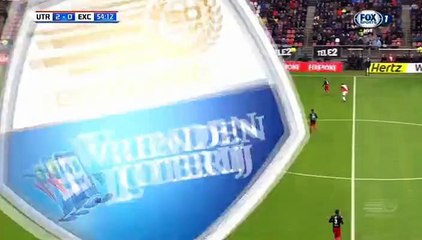 Nacer Barazite Goal HD - Utrecht 2-0 Excelsior 06.11.2016