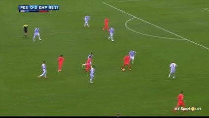 0-4 Riccardo Saponara Goal HD  Pescara 0 - 4 Empoli 06.11.2016