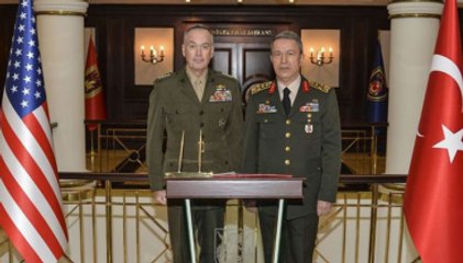 Sürpriz Ziyaret! ABD Genelkurmay Başkanı Dunford, Ankara'da