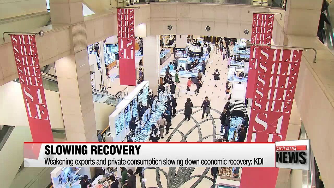 Slow exports, private spending slows economic recovery: KDI