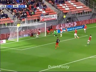Utrecht vs Excelsior 2-1 Goal Elbers 06-11-2016 (HD)