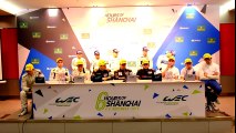 Post Race Press Conference - Class Winners LMP1-P/LMP2/LMGTE-Pro/LMGTE-Am - 6 Hours of Shanghai
