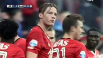 Wout Weghorst Goal HD - AZ Alkmaar 1-0 AFC Ajax - 06.11.2016 HD