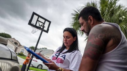 Surge of early Latino votes threatens Trump’s campaign
