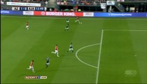 Wout Weghorst Goal Holland  Eredivisie - 06.11.2016 AZ Alkmaar 1-0 AFC Ajax