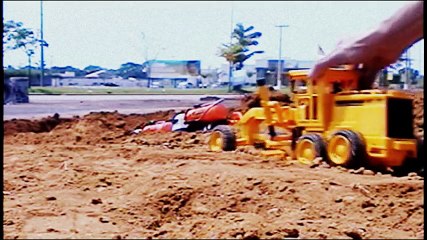 Construction Trucks Toys for Children - Tractor, Dump, Excavators at Work
