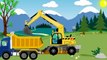 Construction Vehicles for Kids - Dump Truck - Excavator - Cement Truck - Crane
