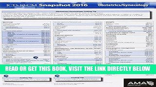 [READ] EBOOK ICD-10 Snapshot 2016 Coding Cards Obstetrics/Gynecology ONLINE COLLECTION