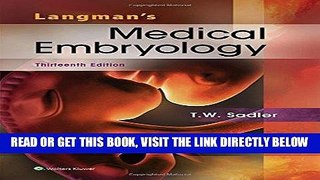 [FREE] EBOOK Langman s Medical Embryology ONLINE COLLECTION