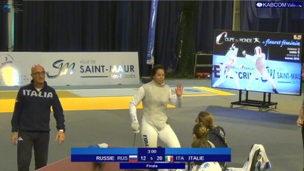 CdM FD St Maur - Epreuve par équipes - Finale RUSSIE vs ITALIE