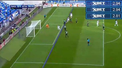 0-1 Alejandro Gomez Goal HD - Sassuolo 0-1 Atalanta 06.11.2016 HD