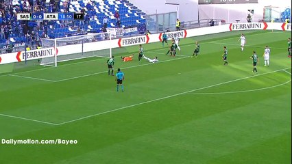Alejandro Gomez Goal HD - Sassuolo 0-1 Atalanta - 06-11-2016