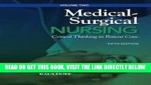 [READ] EBOOK Medical-Surgical Nursing- Critical Thinking in Client Care, Volume 2 (5th, 11) by