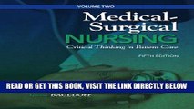 [READ] EBOOK Medical-Surgical Nursing: Critical Thinking in Patient Care, Volume 2 (5th Edition)