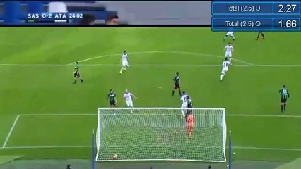 Goal HD - Sassuolo 0-2 Atalanta 06.11.2016 HD