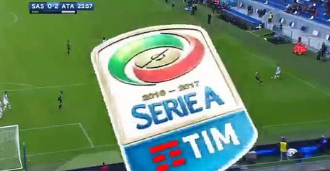 Andrea Conti Goal HD - Sassuolo 0-2 Atalanta 06.11.2016