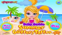  Baby Barbie Summer Glittery Tattoo - Barbie Games for Girls  #Kidsgames #Barbiegames