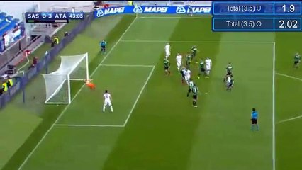 Andrea Conti Goal HD - Sassuolo 0-3 Atalanta -  06.11.2016 HD