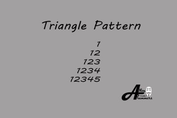 Triangle Pattern C++#31