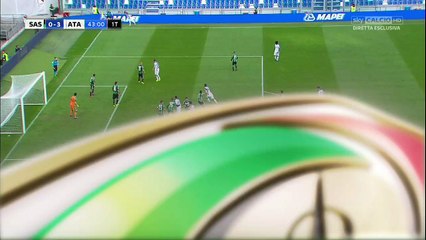 Andrea Conti Goal HD - Sassuolo 0-3 Atalanta - 06-11-2016