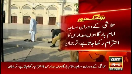 Pictures on social media are fake- Sindh Rangers.-We respect religious place