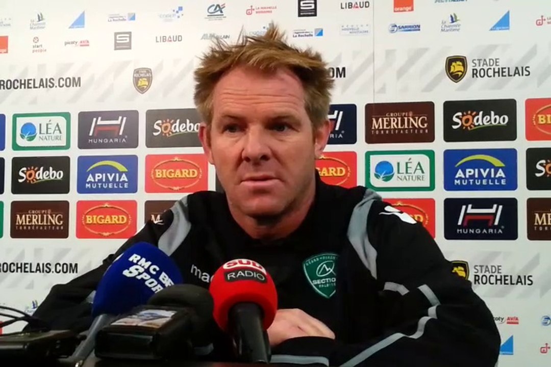 Simon Mannix après La Rochelle - Section Paloise : "C'est un match qui fait mal"