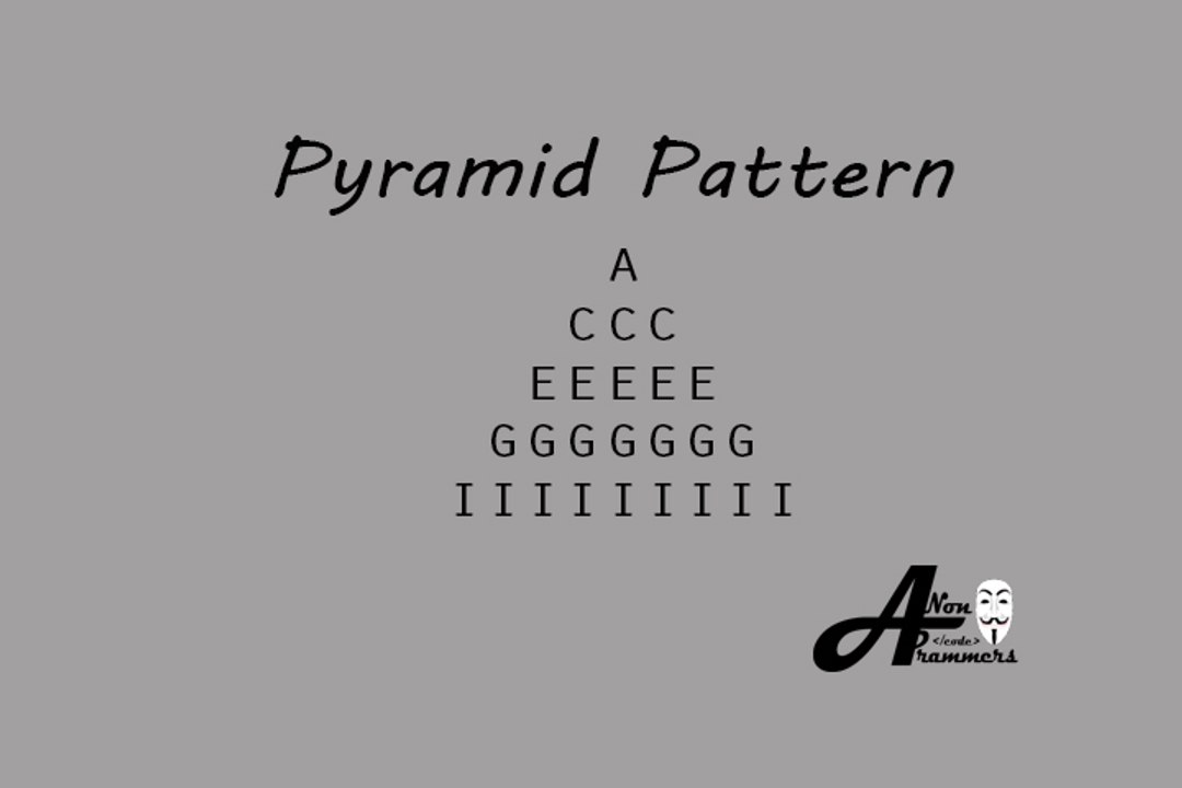 Pyramid Pattern C++#44