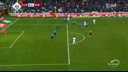Thomas Buffel  Goal HD - Club Brugge KV 0-1 Genk 06.11.2016