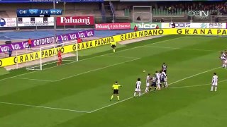 1-1 Sergio Pellissier Penalty Goal HD - Chievo Verona  1-1 Juventus 06.11.2016 HD
