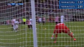 Ilija Nestorovski Goal HD - Palermo 1-1 AC Milan 06.11.2016 HD