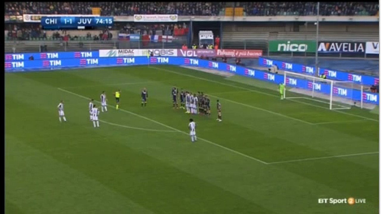 Goal HD Pjanic - Chievo	1-2	Juventus 06.11.2016
