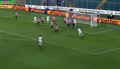 Gianluca Lapadula Amazing  Goal - Palermo vs AC Milan 1-2 Serie A  06-11-2016 (HD)