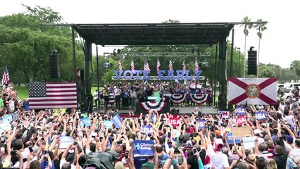Candidates criss-cross US as race nears end