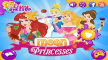 Disney Games | Mean Princesses | Disney: Ariel, Belle, Aurora and Cinderella | Best Games For Kids